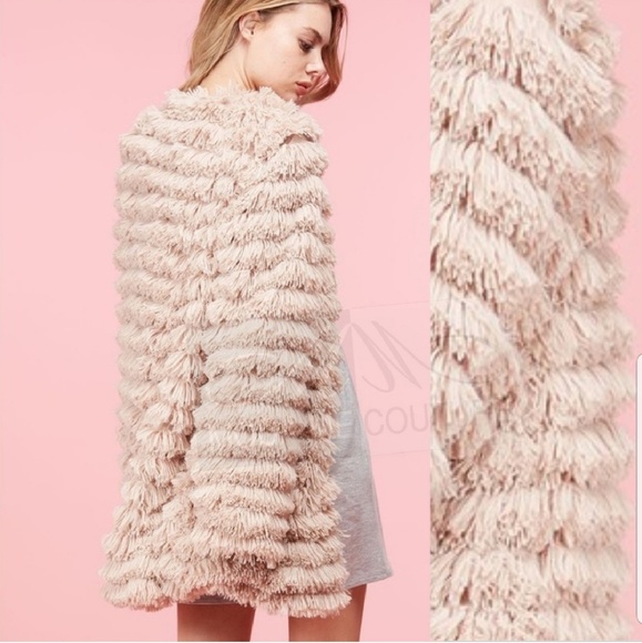Shaggy Faux Fur Jacket @ NO OFFERS @ - Picture 3 of 4